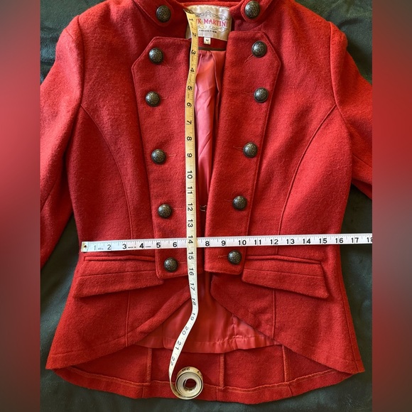 Pink Martini Red Structured Jacket - Picture 7 of 9